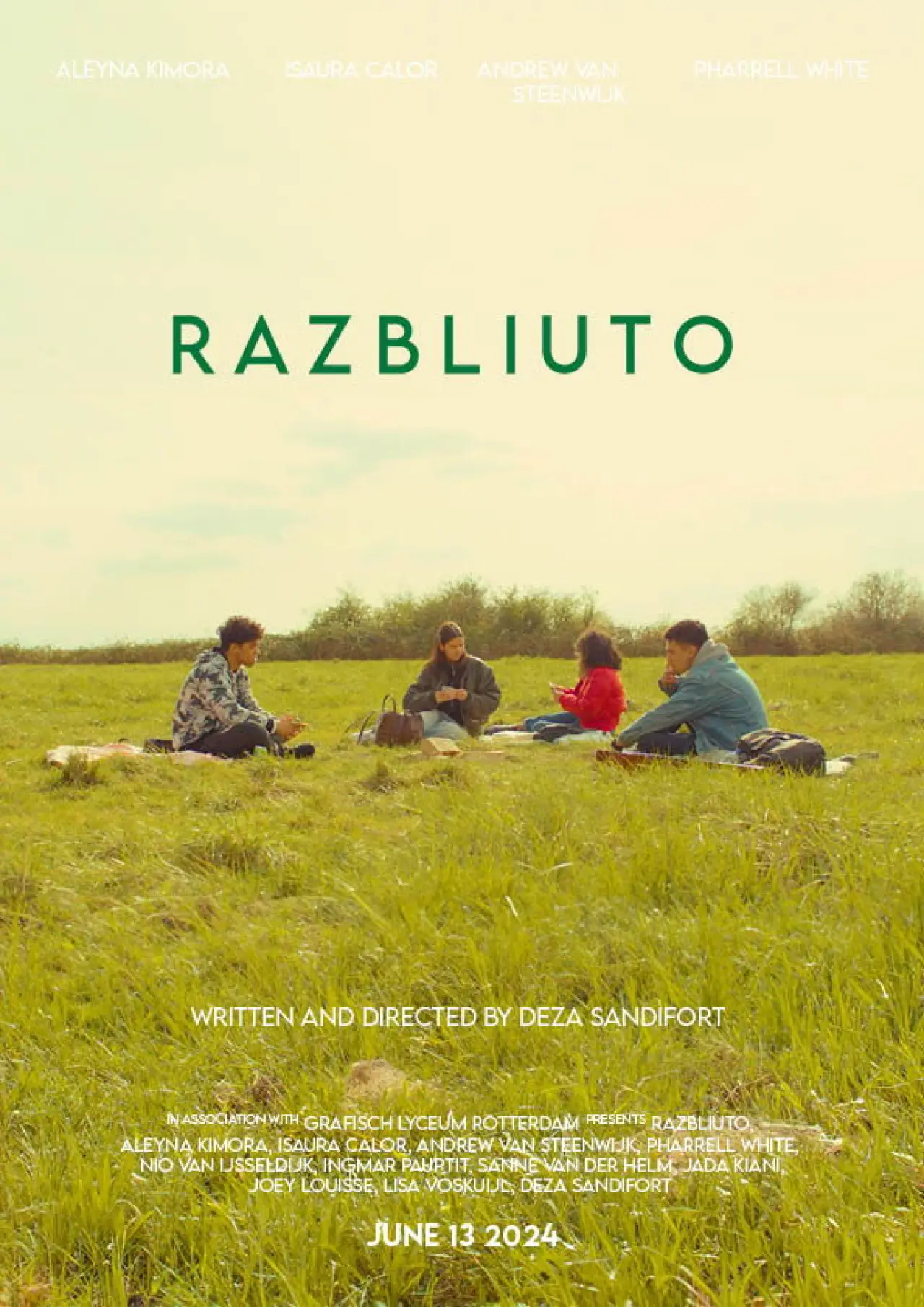 Plakat filmowy "Razbliuto"