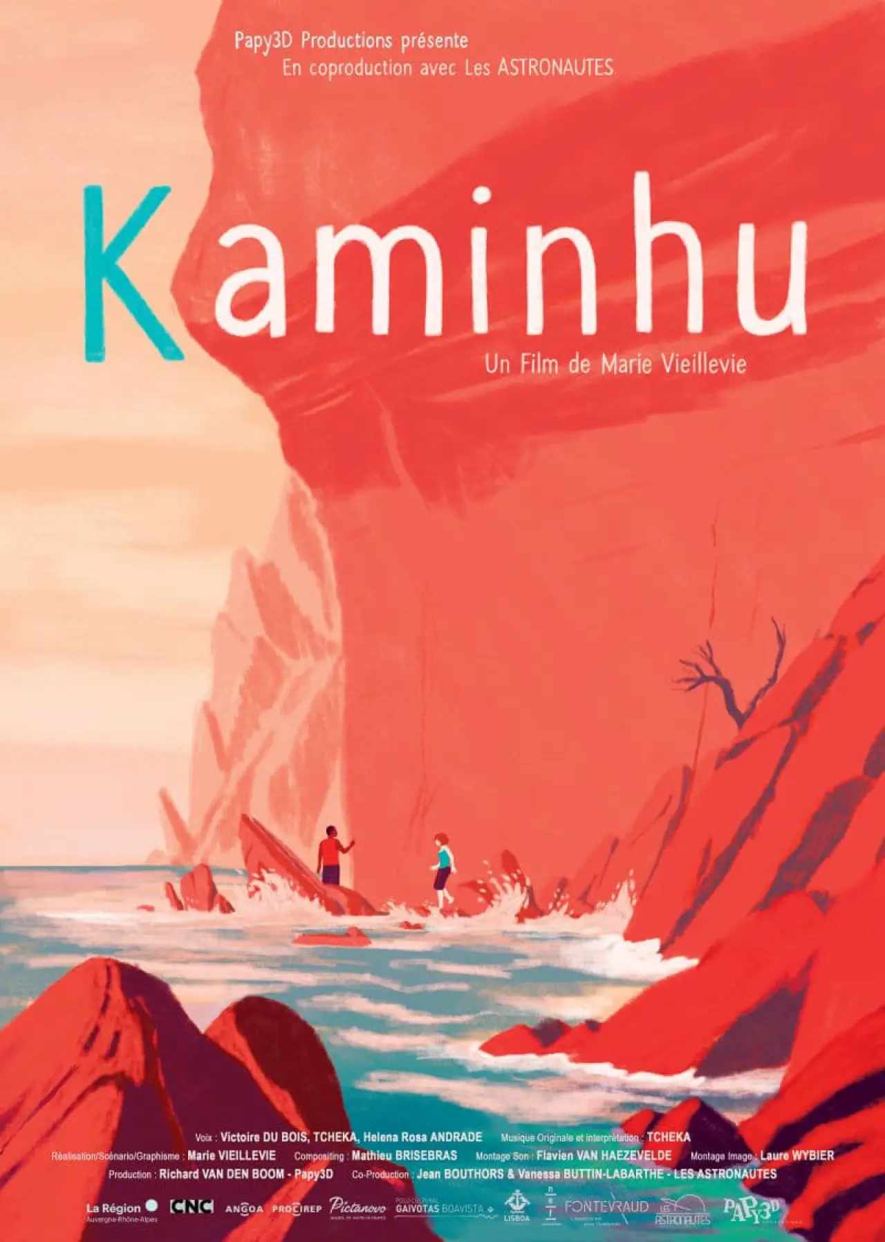 Plakat filmowy "Kaminhu"