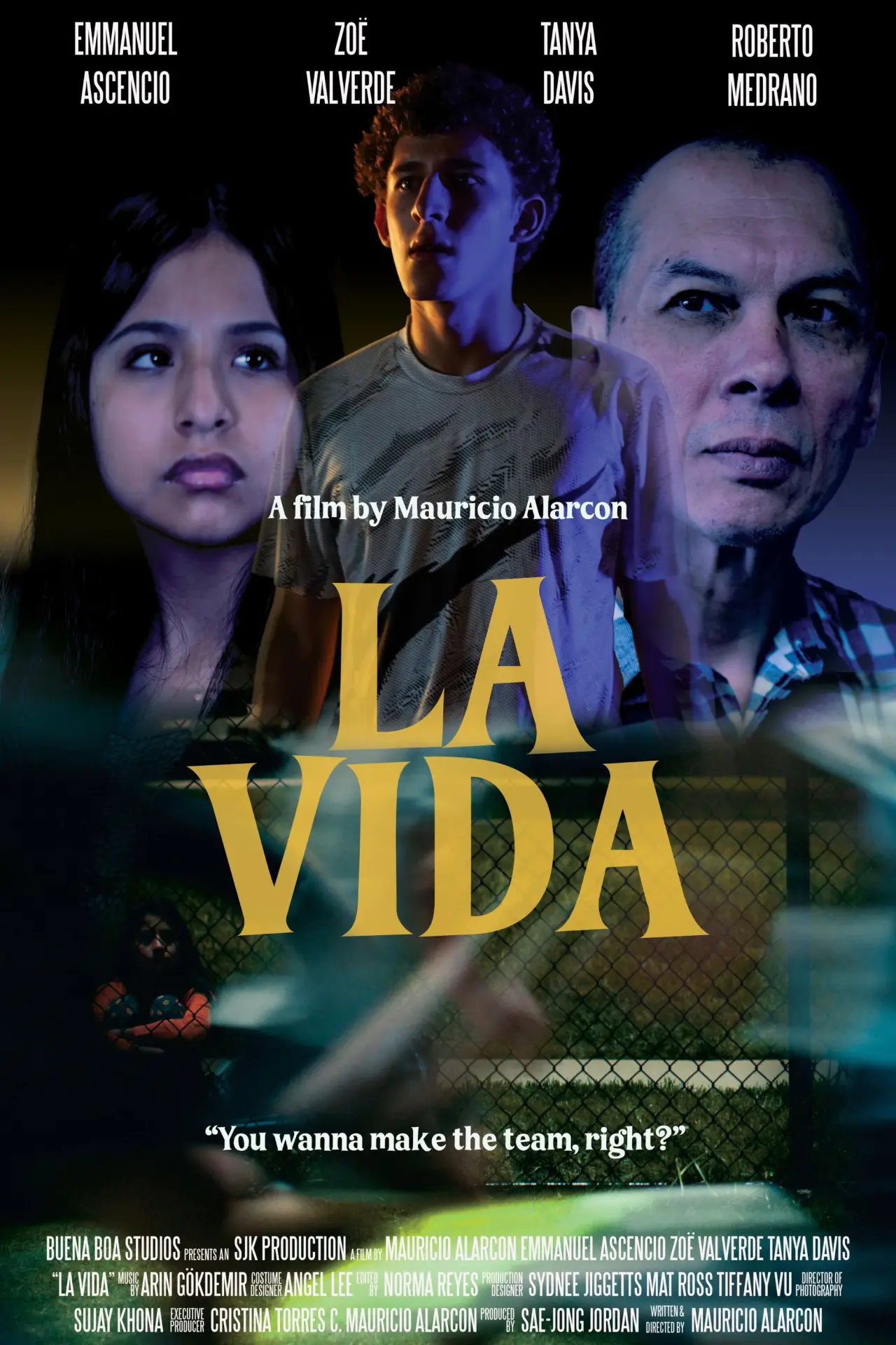 Plakat filmowy "La Vida"