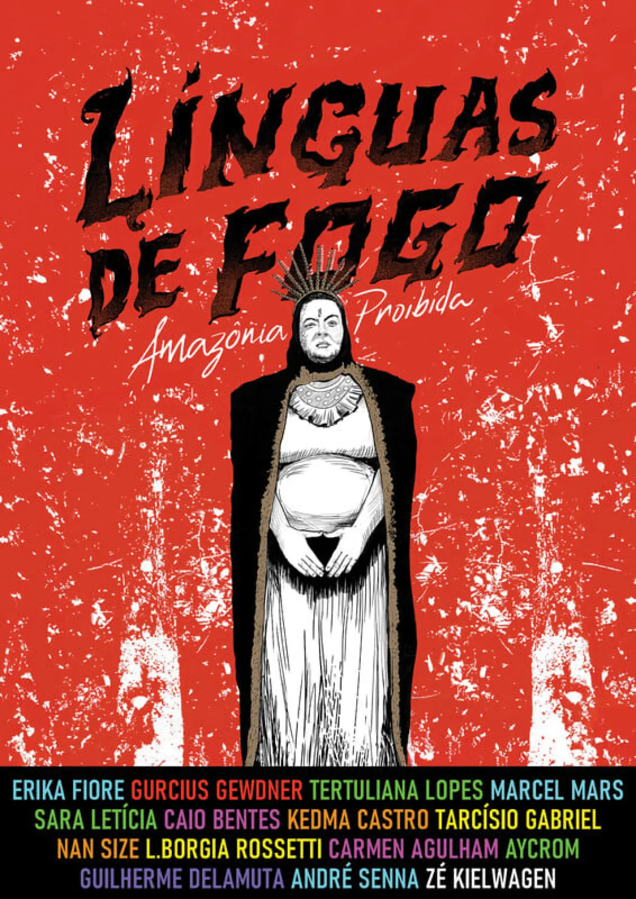 Plakat filmowy "Línguas de Fogo"