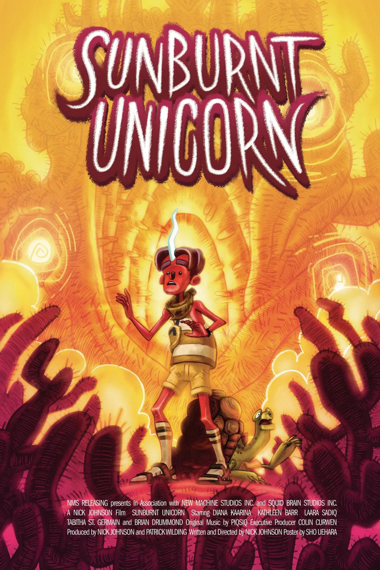 Plakat filmowy "Sunburnt Unicorn"