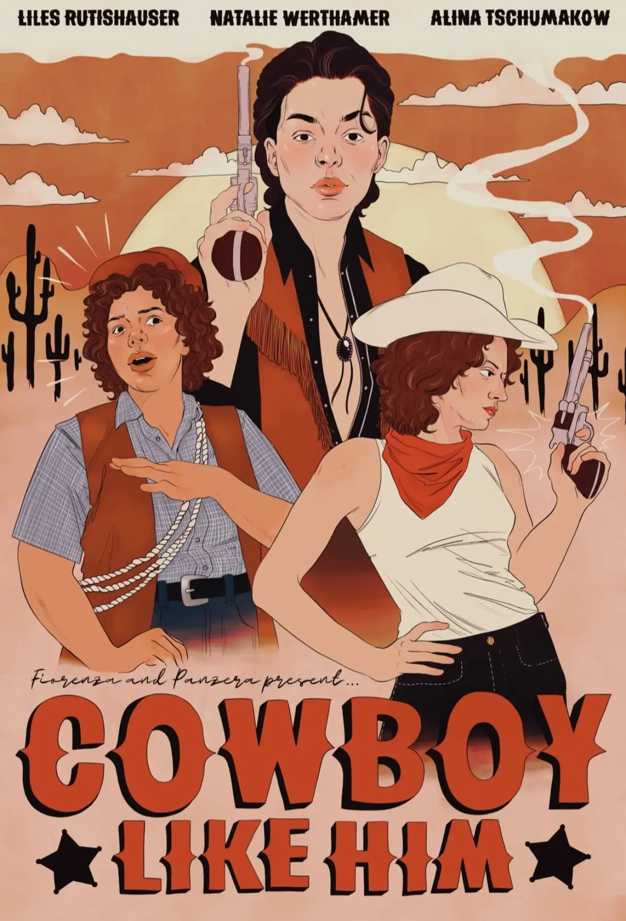 Plakat filmowy "Cowboy Like Him"
