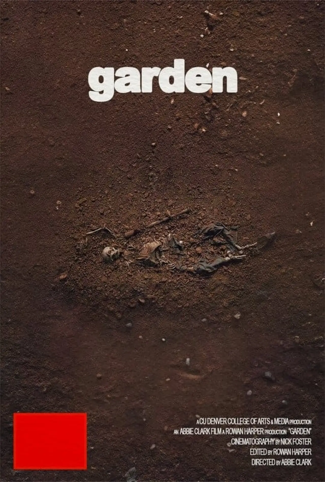 Plakat filmowy "Garden"