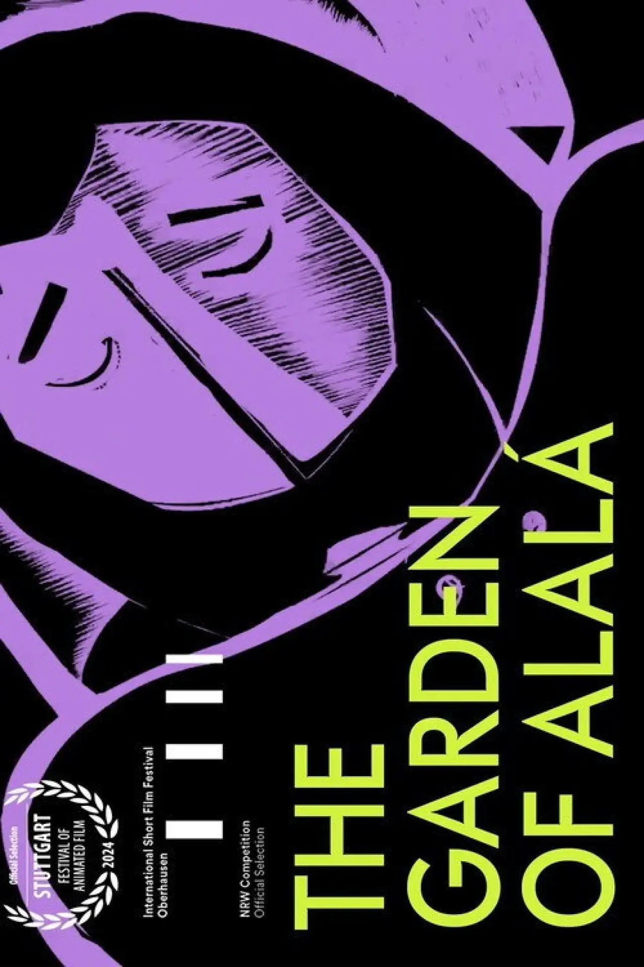 Plakat filmowy "The Garden of Alalá"