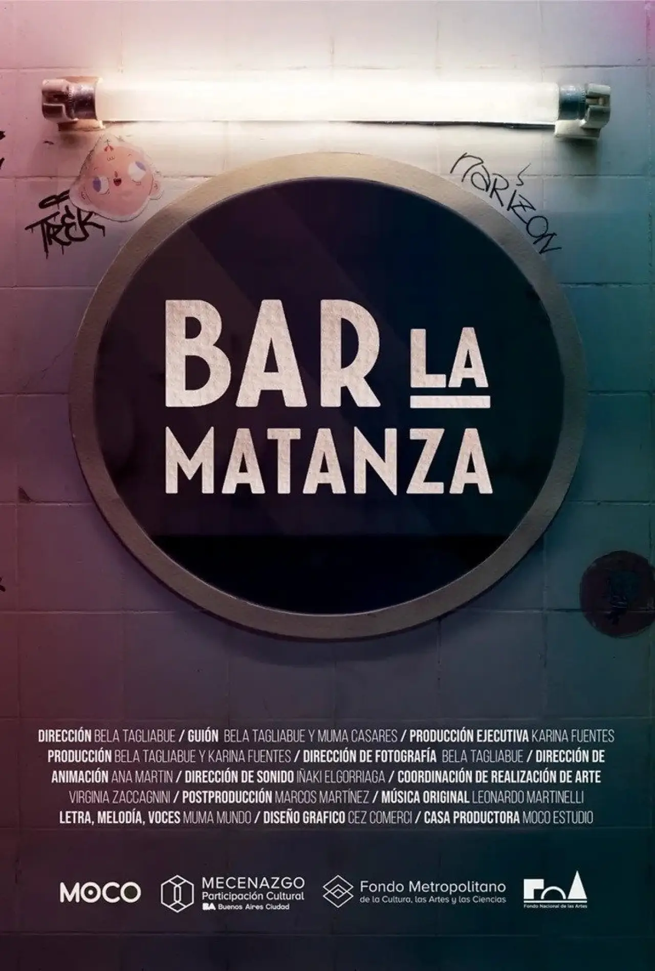 Plakat filmowy "Bar la matanza"