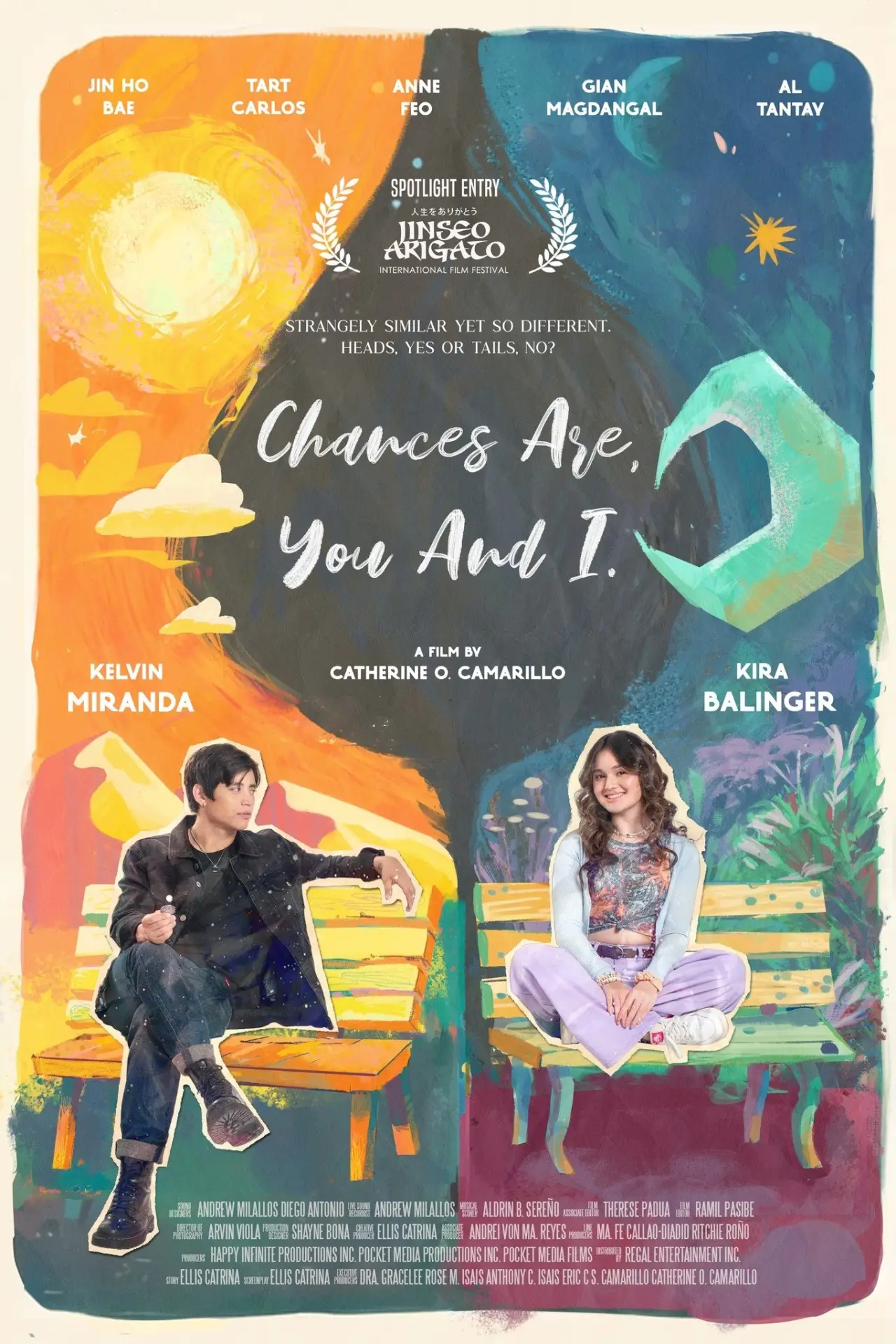 Plakat filmowy "Chances Are, You and I"