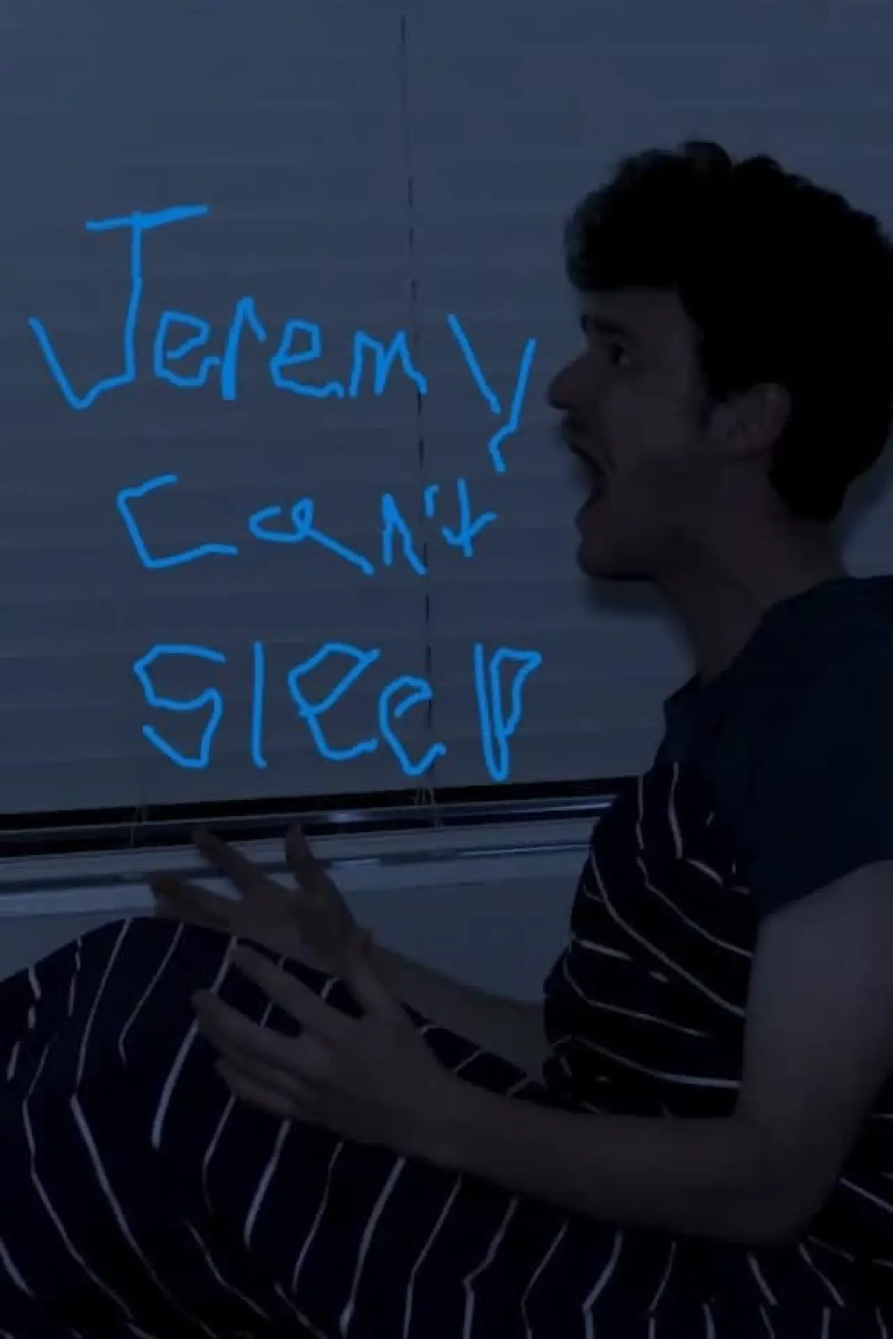 Plakat filmowy "Jeremy Can’t Sleep"
