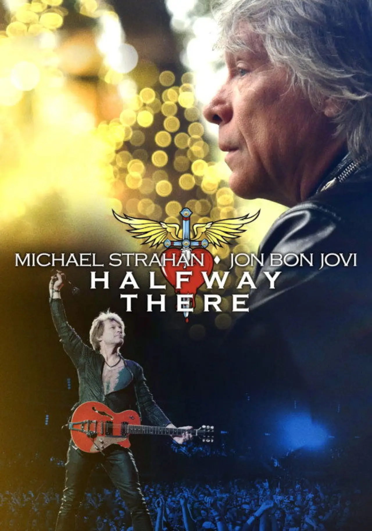 Plakat filmowy "Michael Strahan x Jon Bon Jovi: Halfway There"