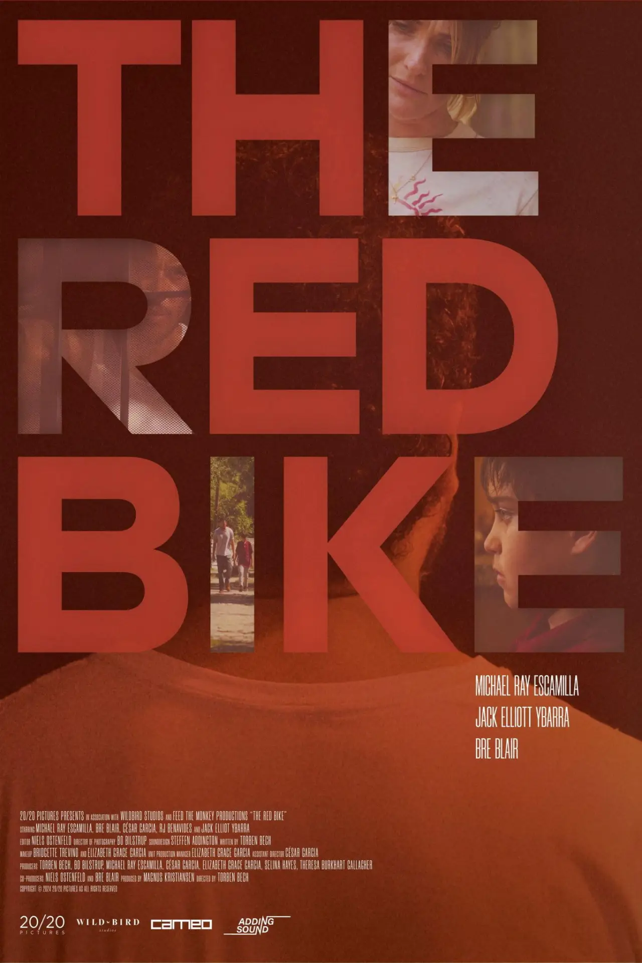 Plakat filmowy "The Red Bike"
