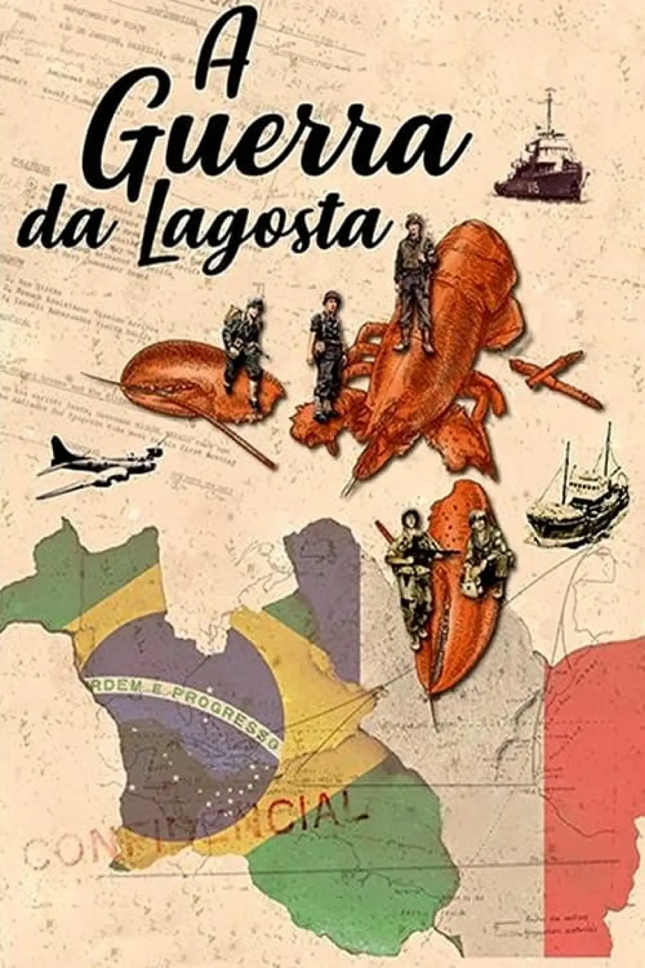Plakat filmowy "A Guerra da Lagosta"
