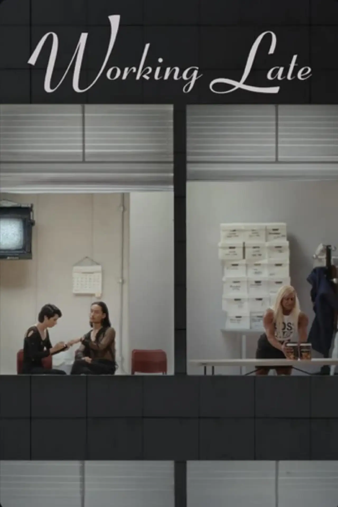 Plakat filmowy "Working Late"