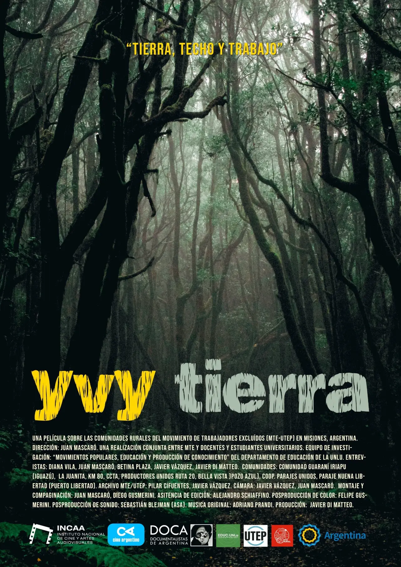 Plakat filmowy "YVY - Tierra"