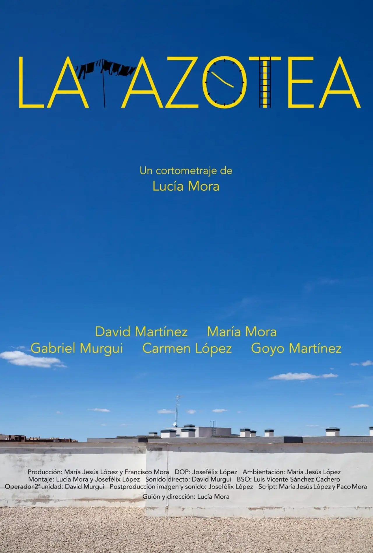 Plakat filmowy "La azotea"