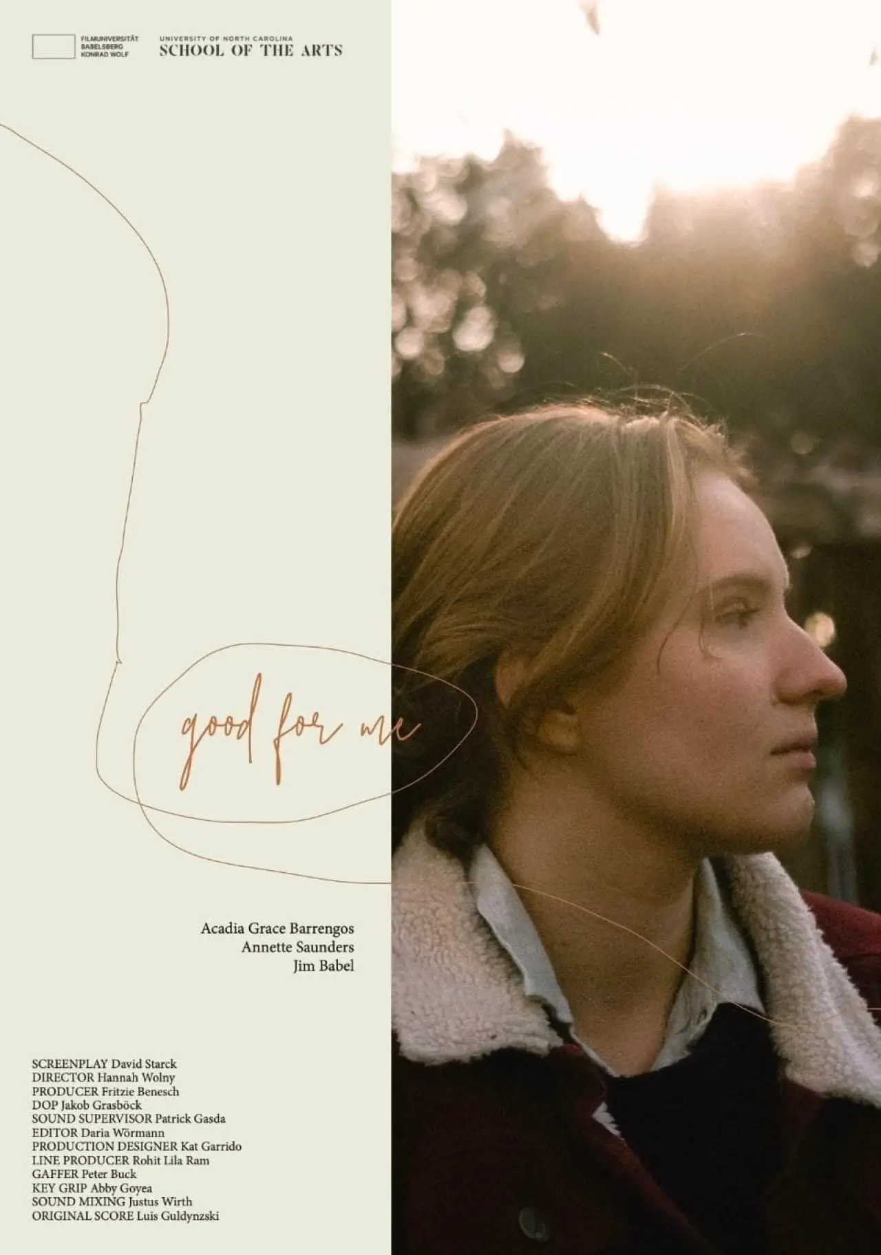 Plakat filmowy "Good for Me"