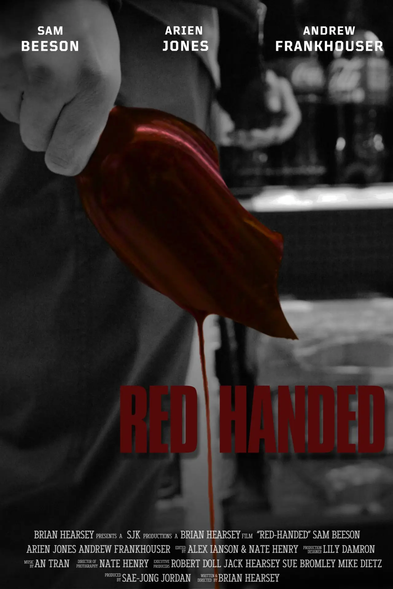 Plakat filmowy "Red-Handed"