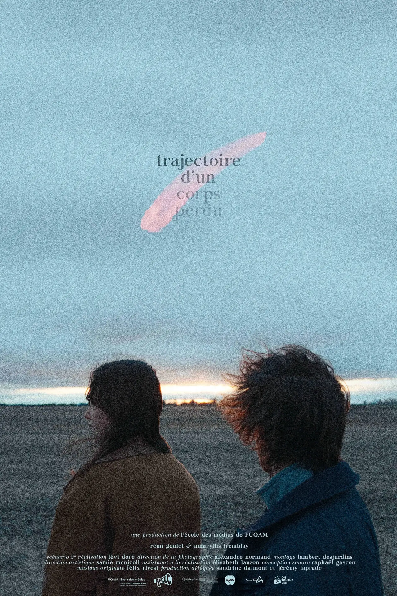 Plakat filmowy "Trajectoire d
