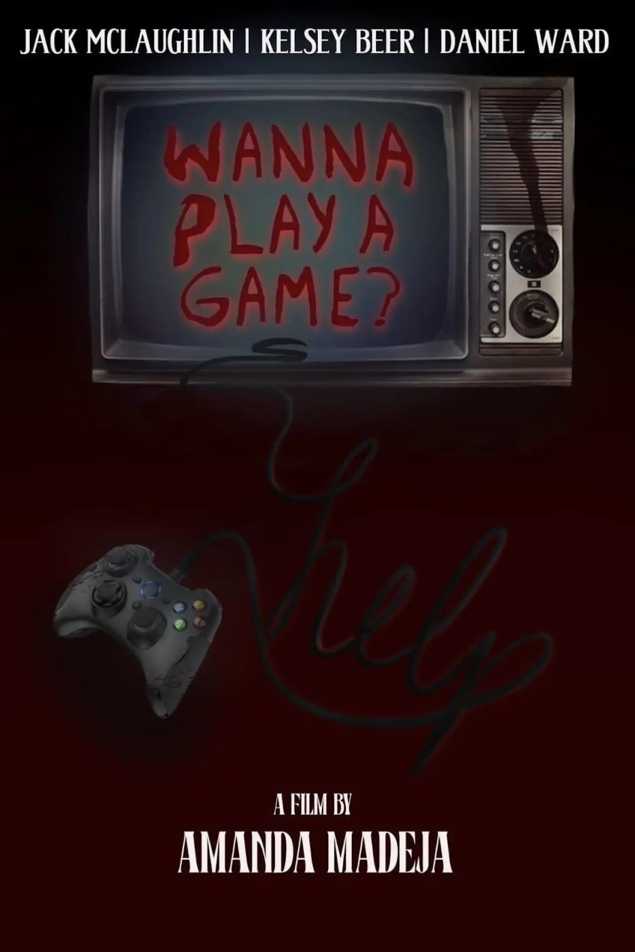 Plakat filmowy "Wanna Play a Game?"