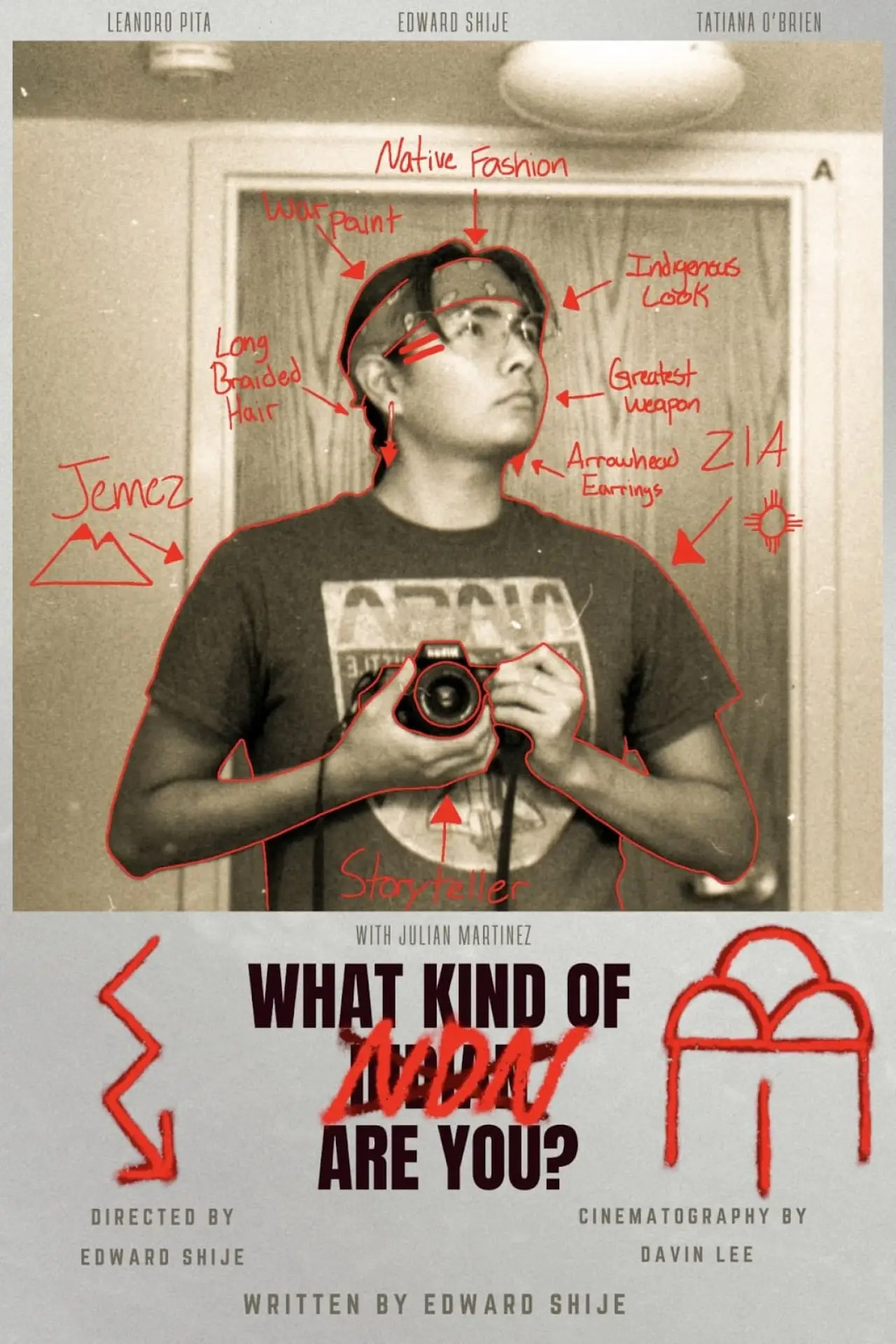 Plakat filmowy "What Kind of NDN Are You?"
