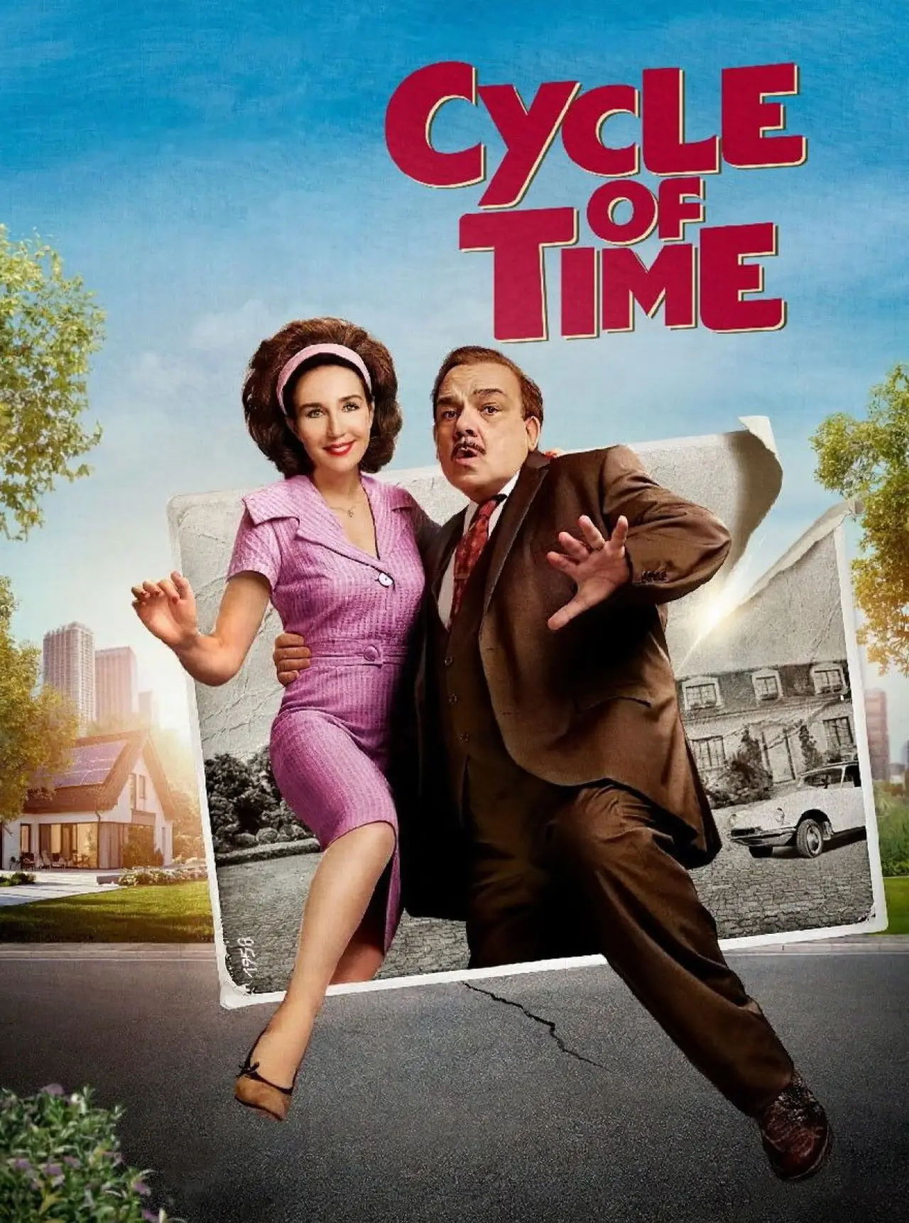 Plakat filmowy "Kopnięci w czasie"