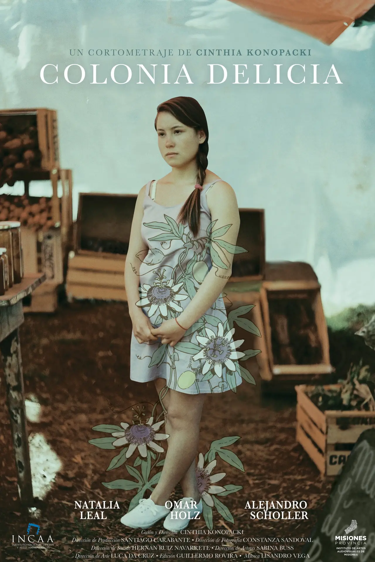 Plakat filmowy "Colonia Delicia"