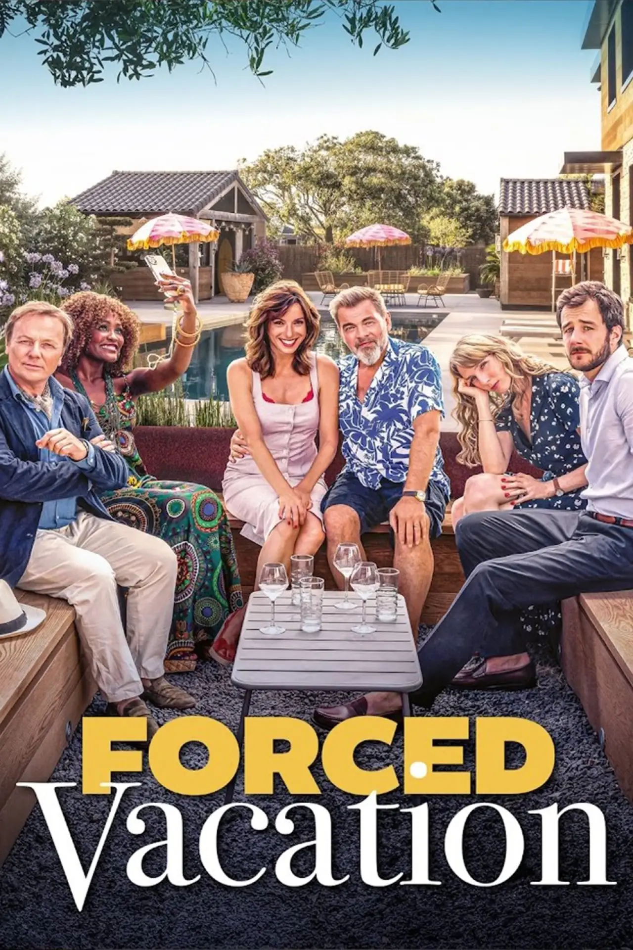 Plakat filmowy "Vacances forcées"