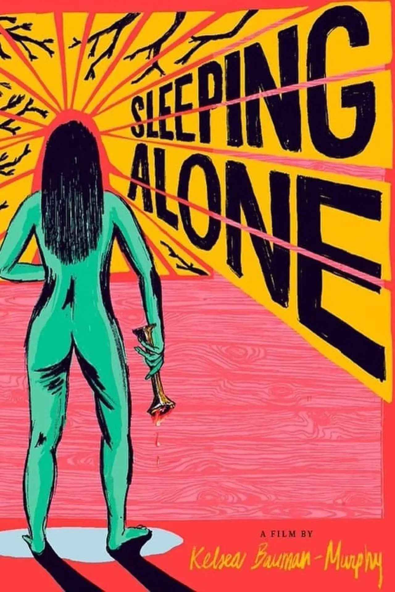 Plakat filmowy "Sleeping Alone"