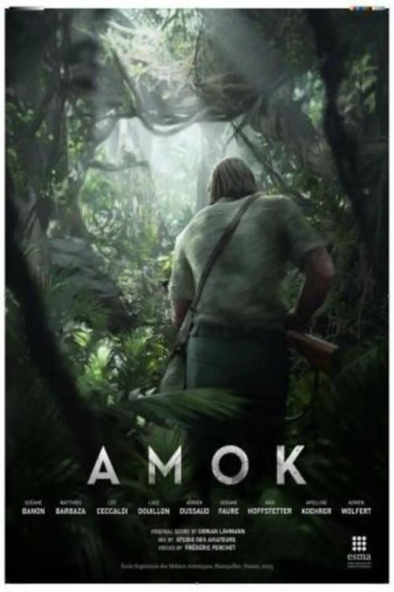 Plakat filmowy "Amok"