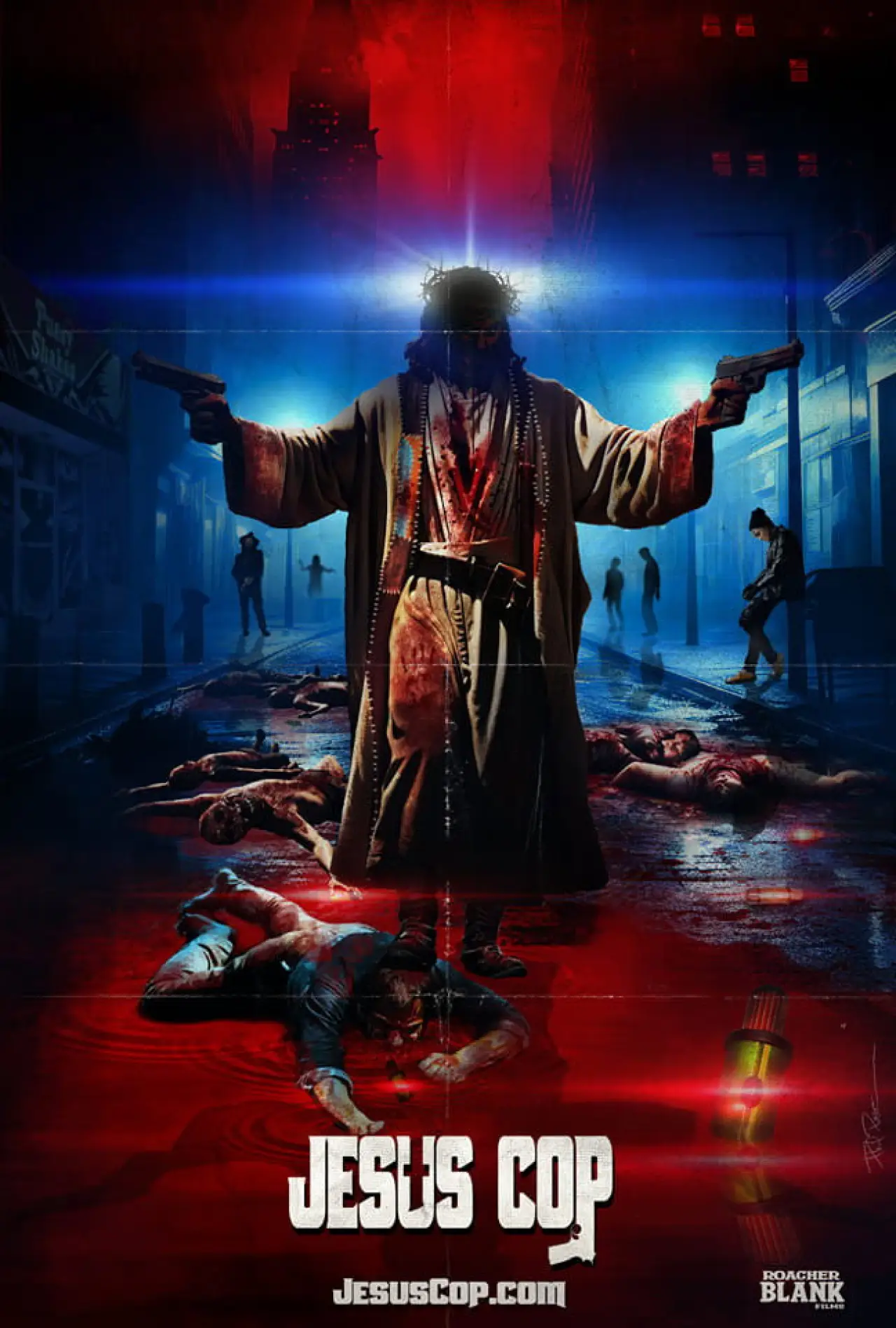 Plakat filmowy "Jesus Cop"