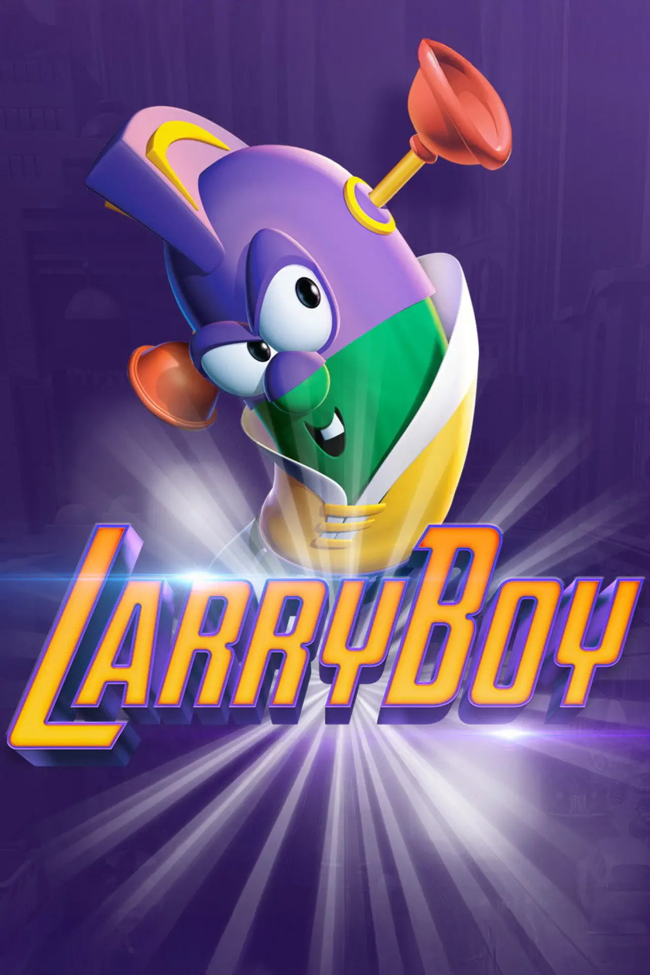 Plakat filmowy "LarryBoy"