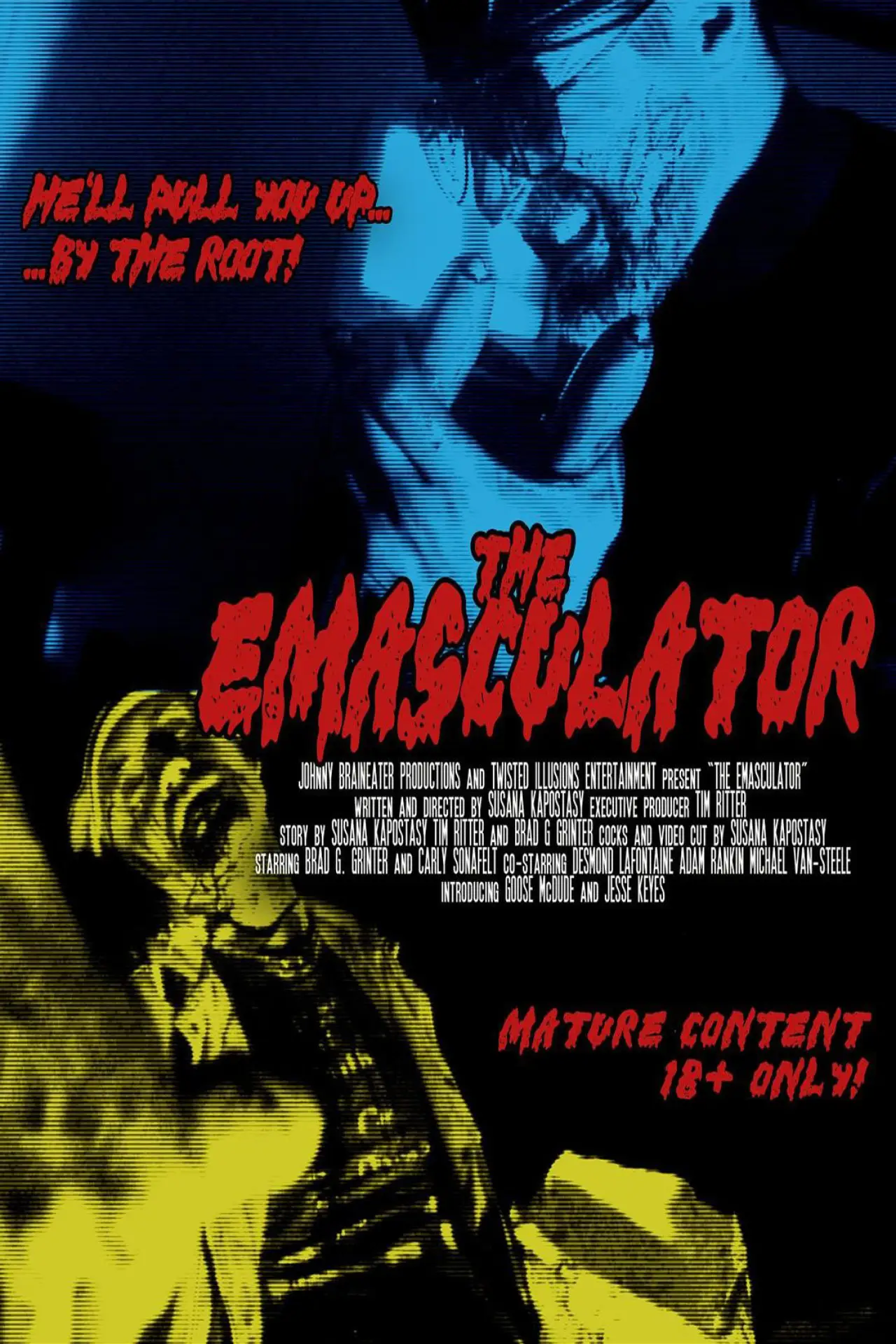 Plakat filmowy "The Emasculator"