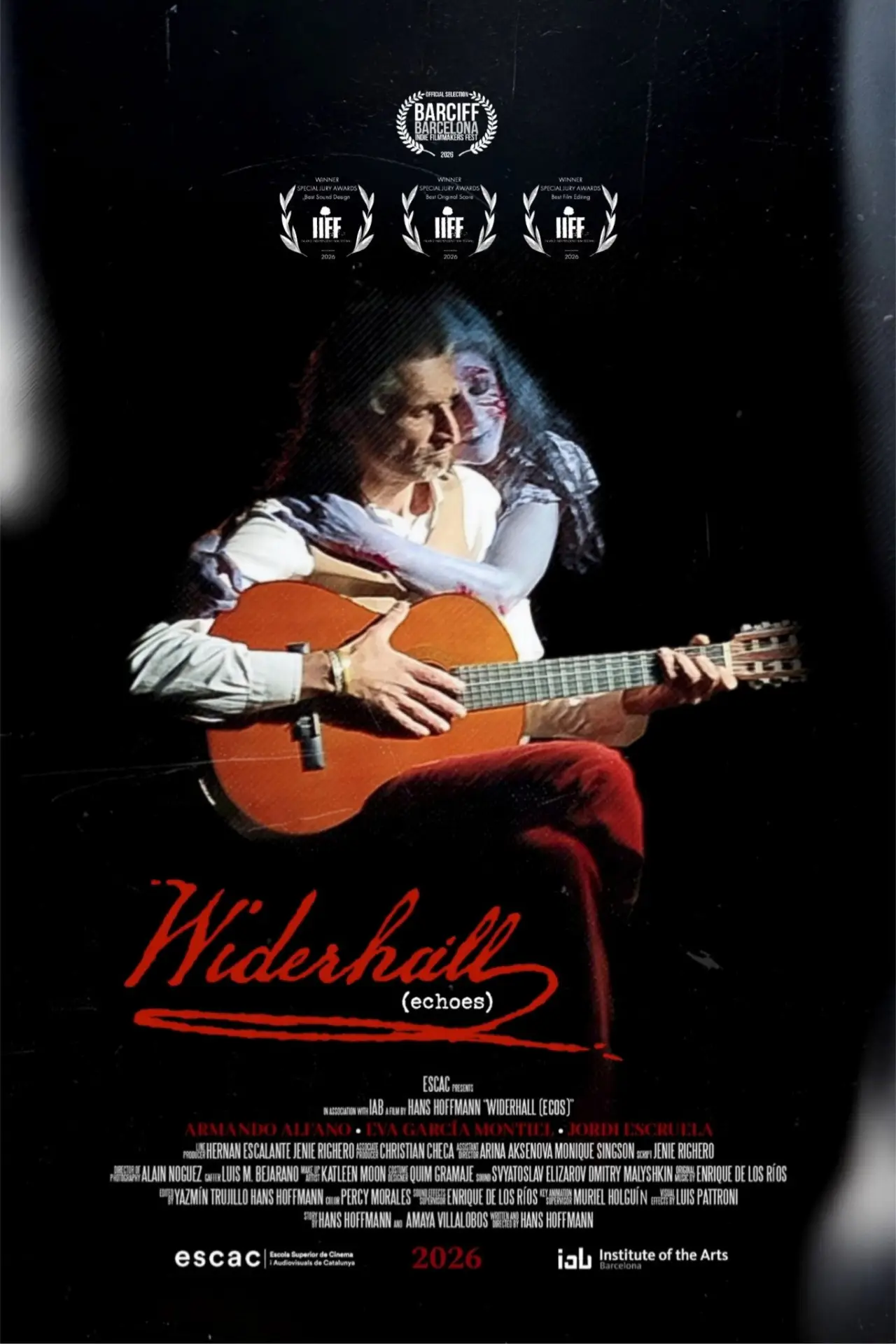 Plakat filmowy "Widerhall"