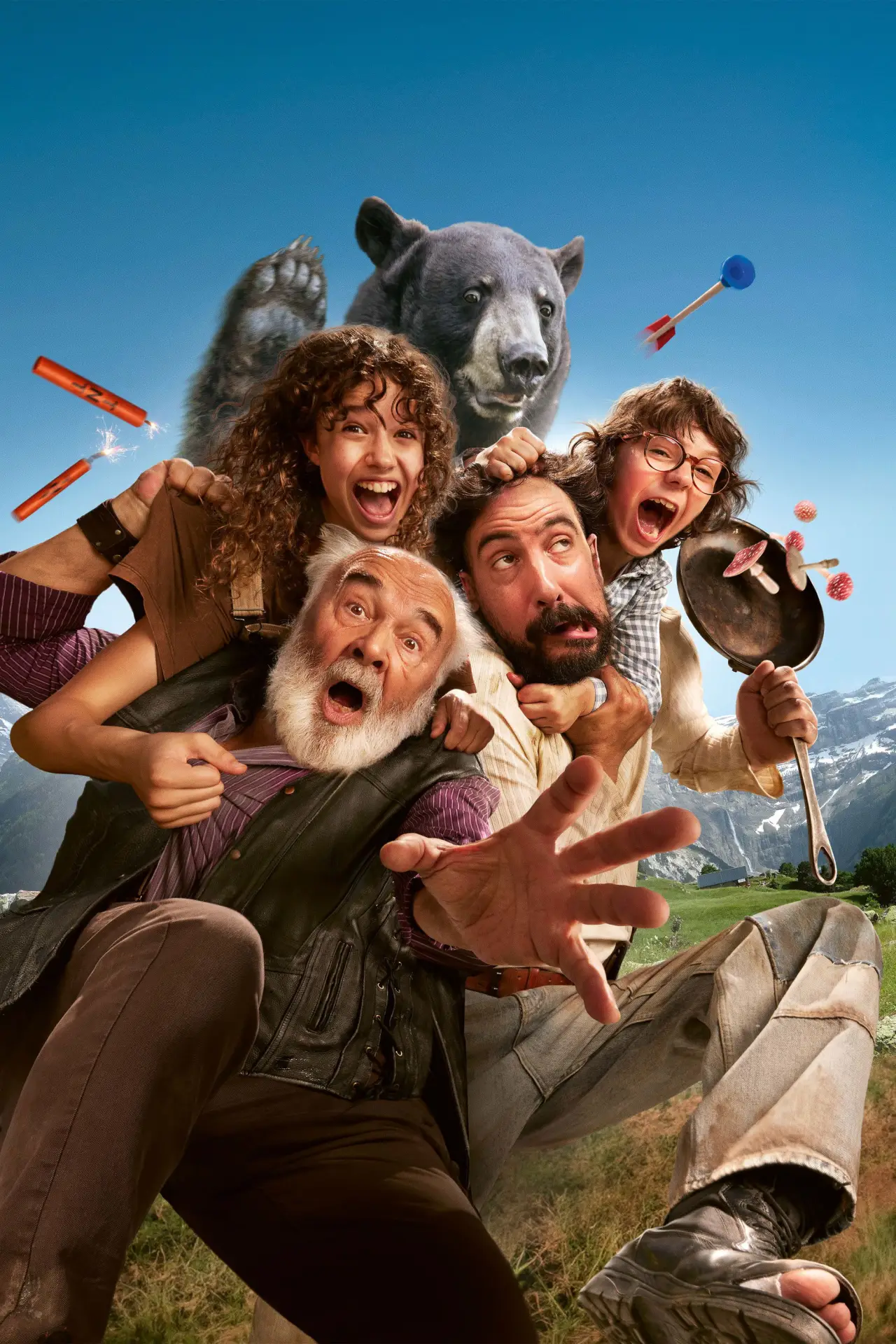 Plakat filmowy "Y a pas de réseau"