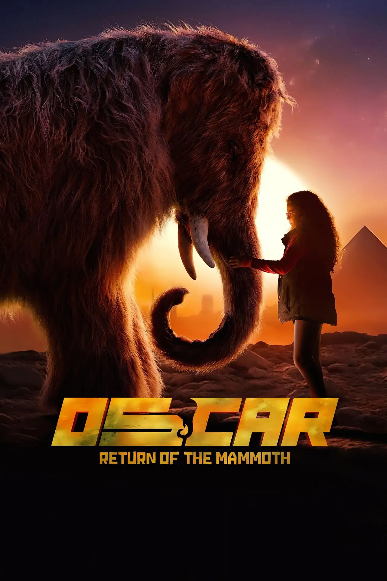 Plakat filmowy "أوسكار: عودة الماموث"