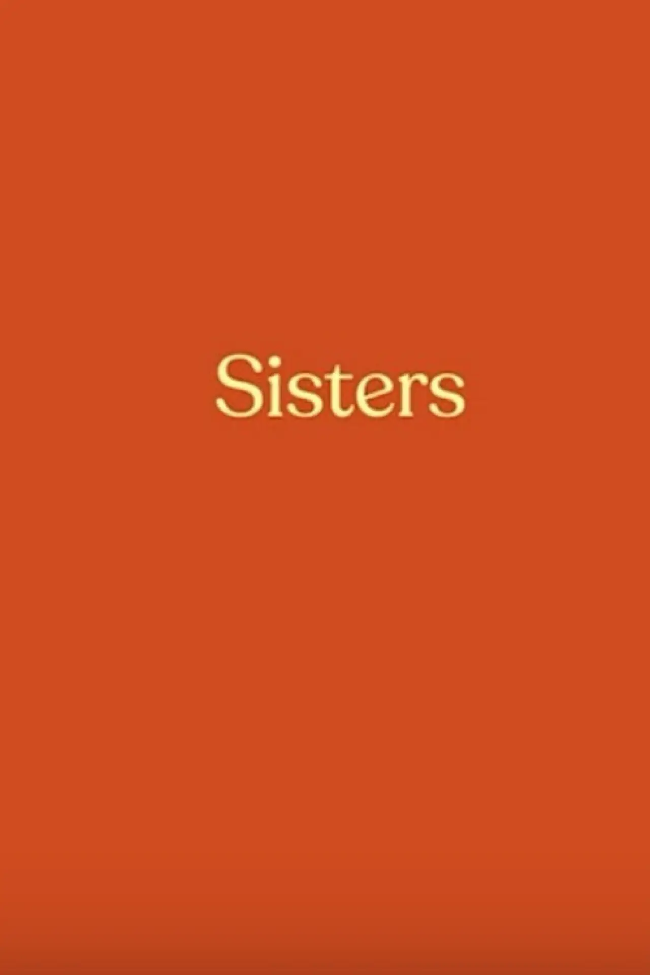 Plakat filmowy "Sisters"