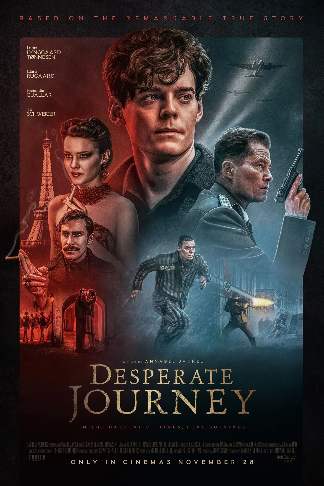 Plakat filmowy "Desperate Journey"
