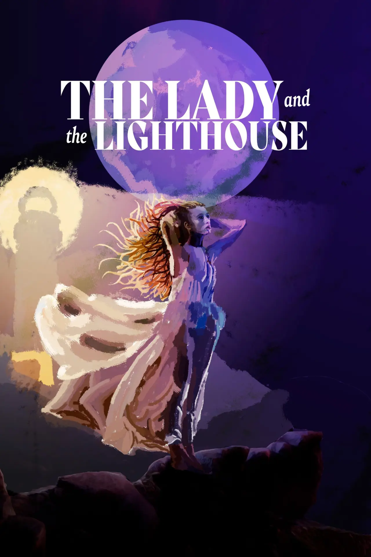 Plakat filmowy "The Lady and the Lighthouse"