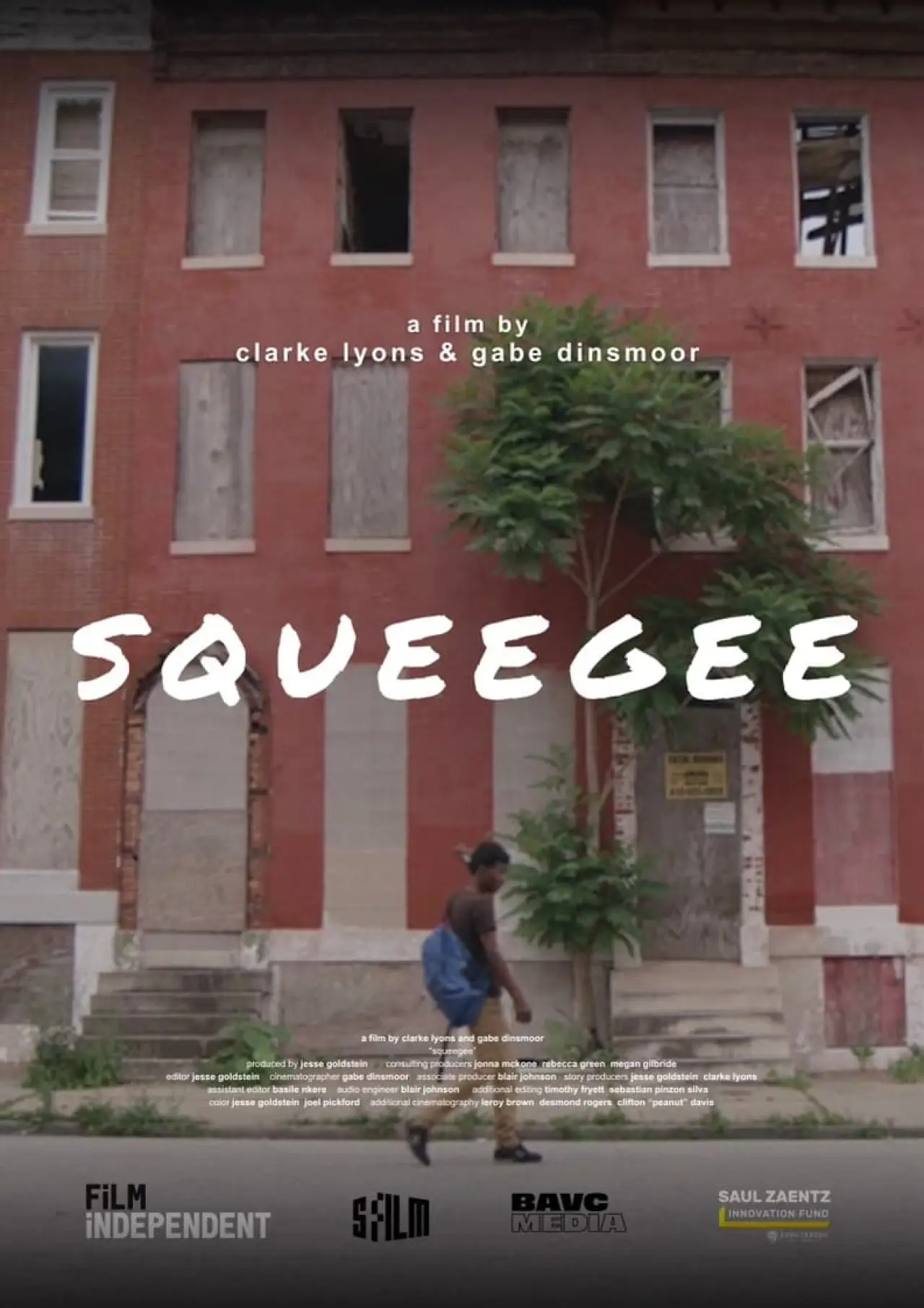 Plakat filmowy "SQUEEGEE"