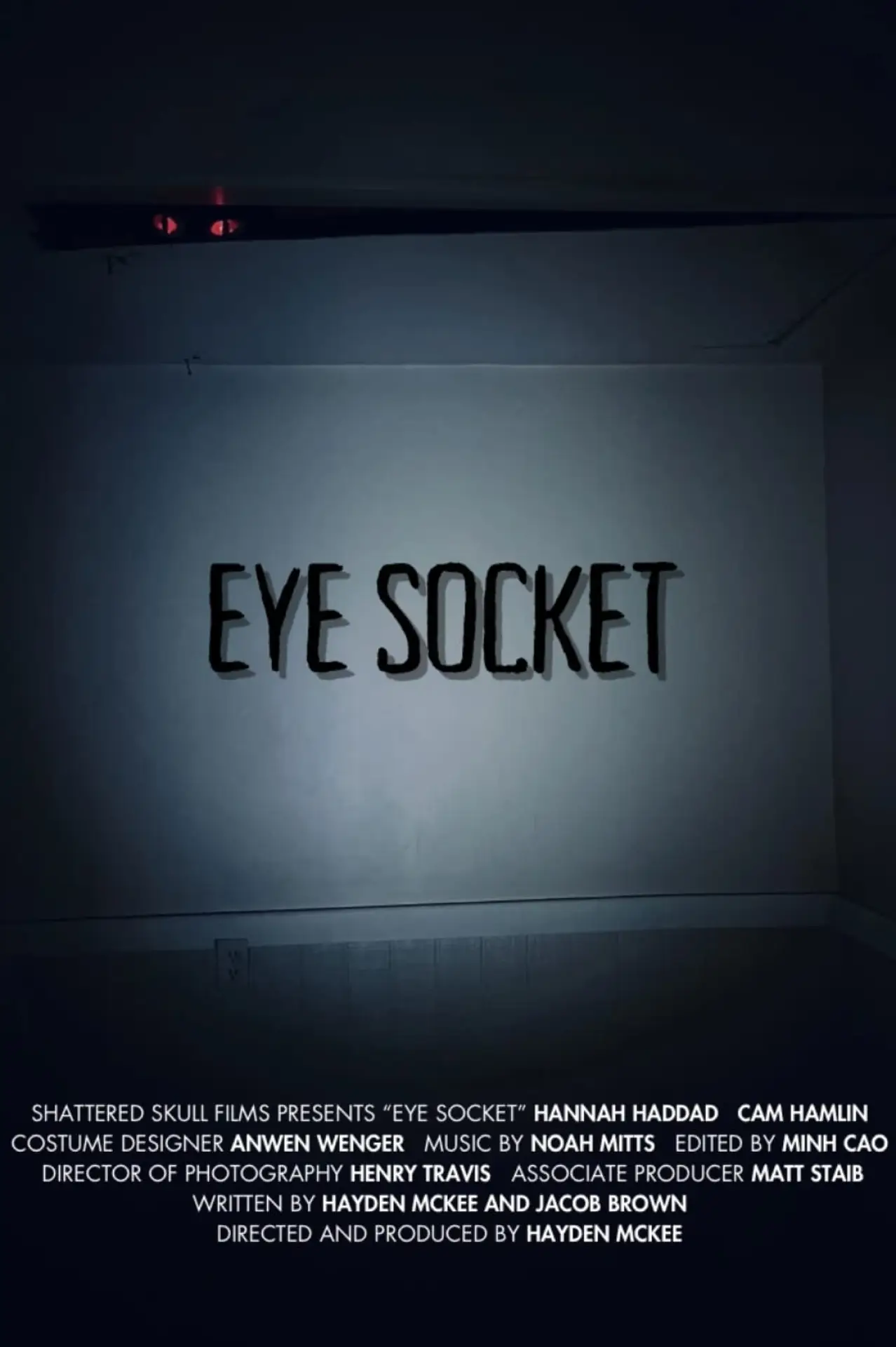 Plakat filmowy "Eye Socket"