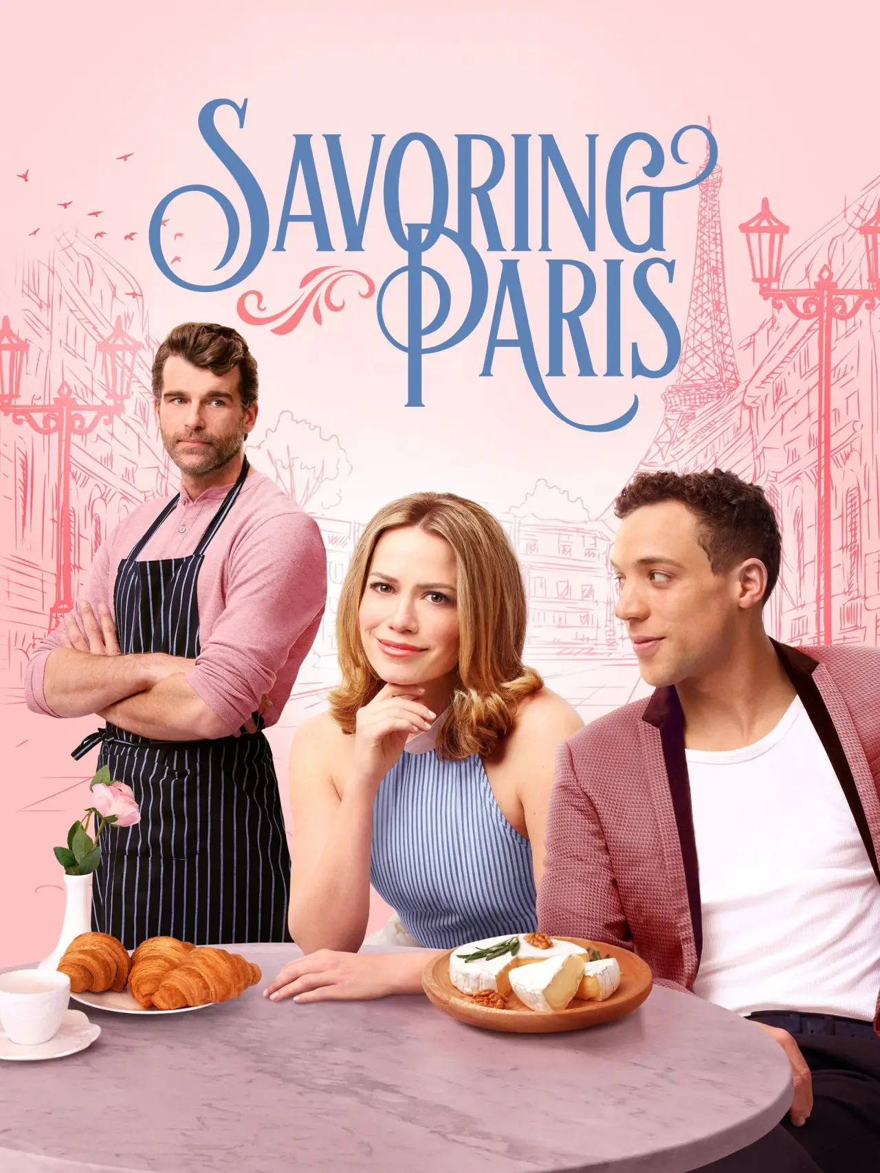 Plakat filmowy "Ella in Paris"