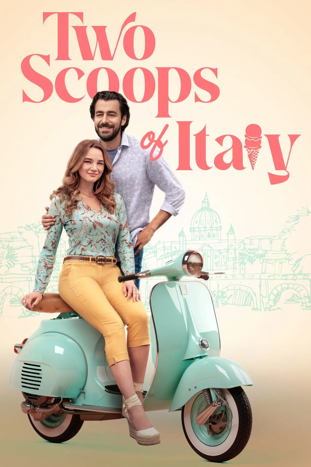 Plakat filmowy "Two Scoops of Italy"