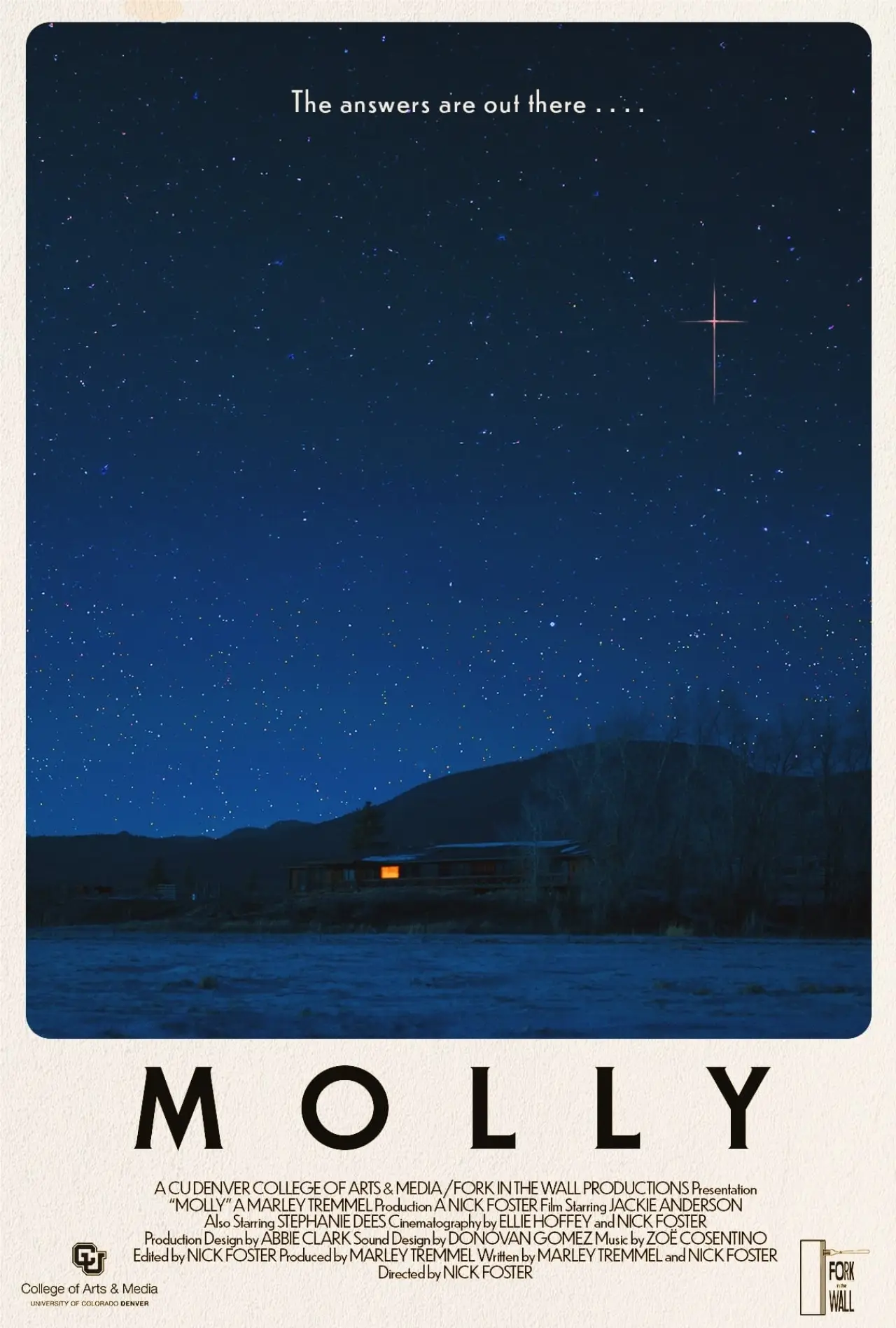 Plakat filmowy "Molly"