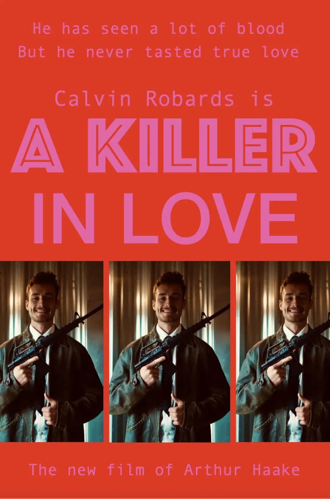 Plakat filmowy "A Killer In Love"