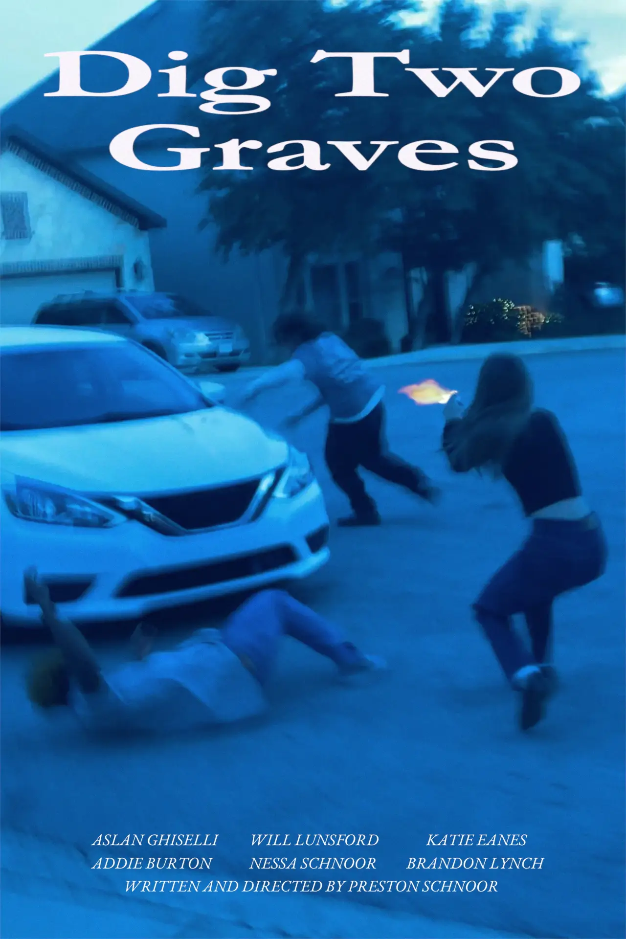 Plakat filmowy "Dig Two Graves"