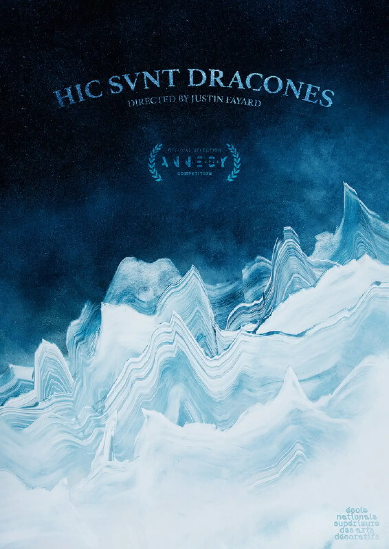 Plakat filmowy "Hic svnt dracones"