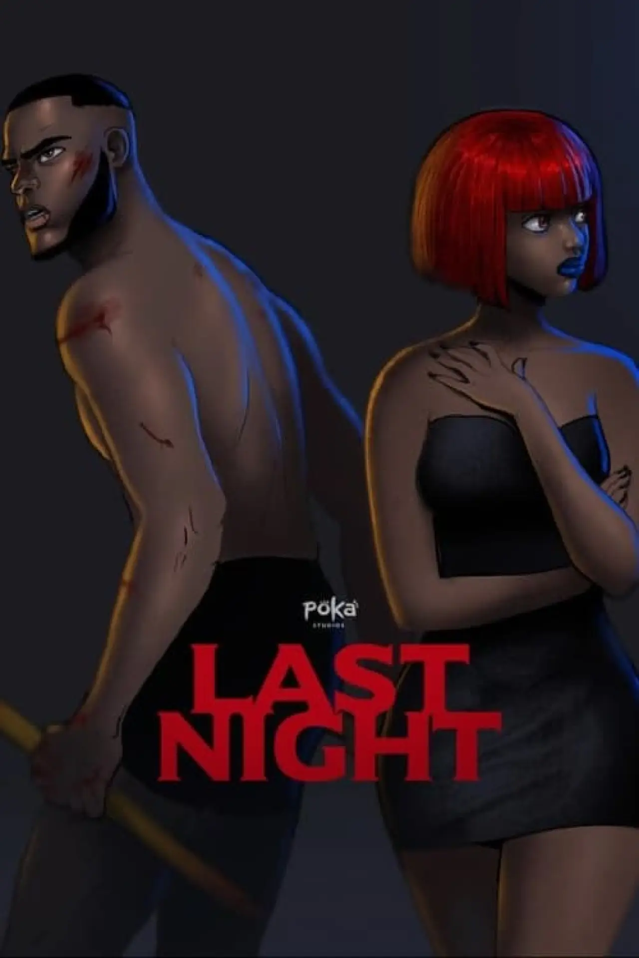 Plakat filmowy "Last Night"