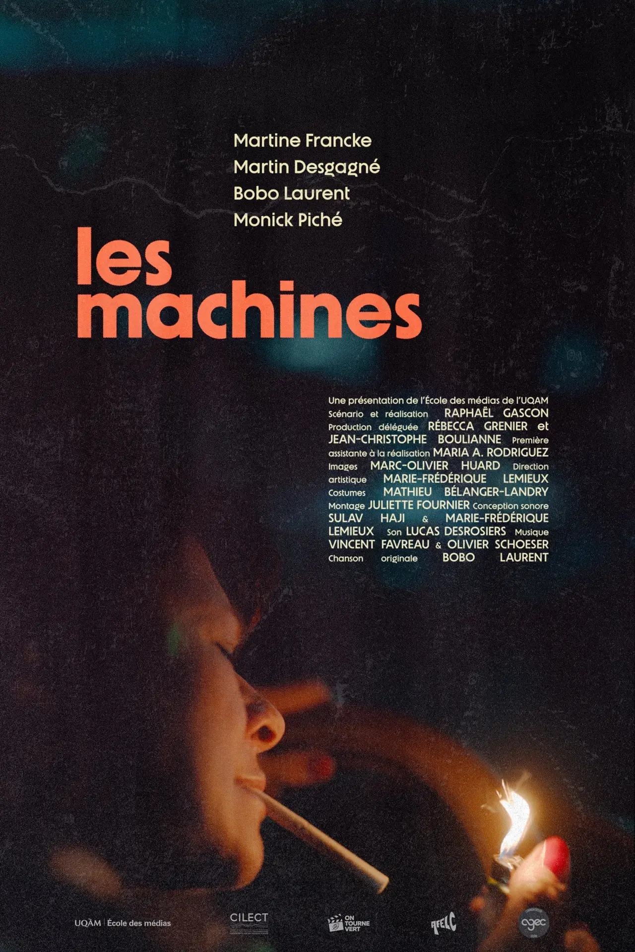 Plakat filmowy "Les Machines"