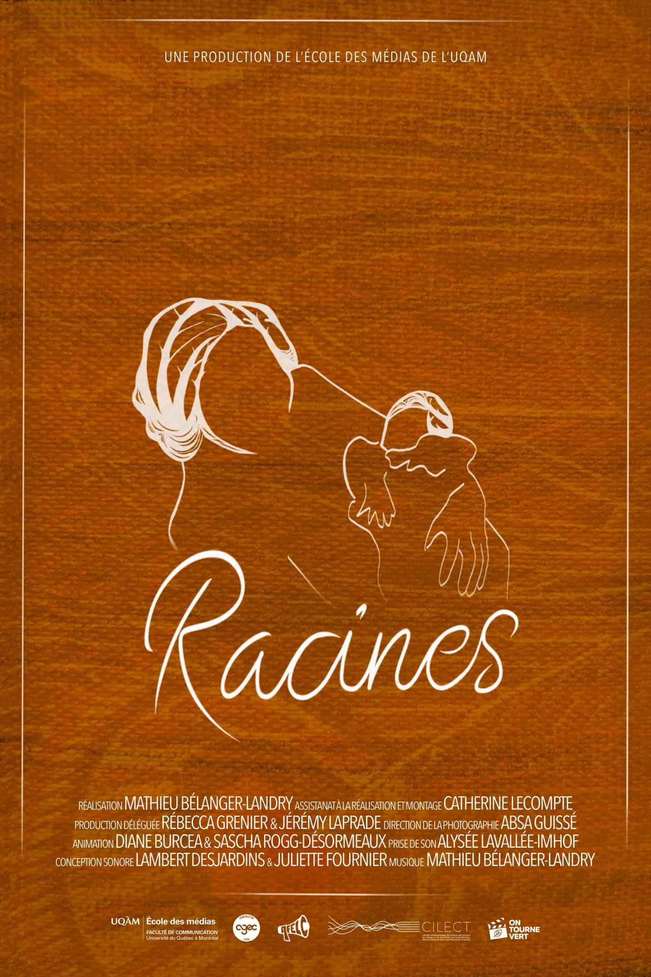Plakat filmowy "Racines"