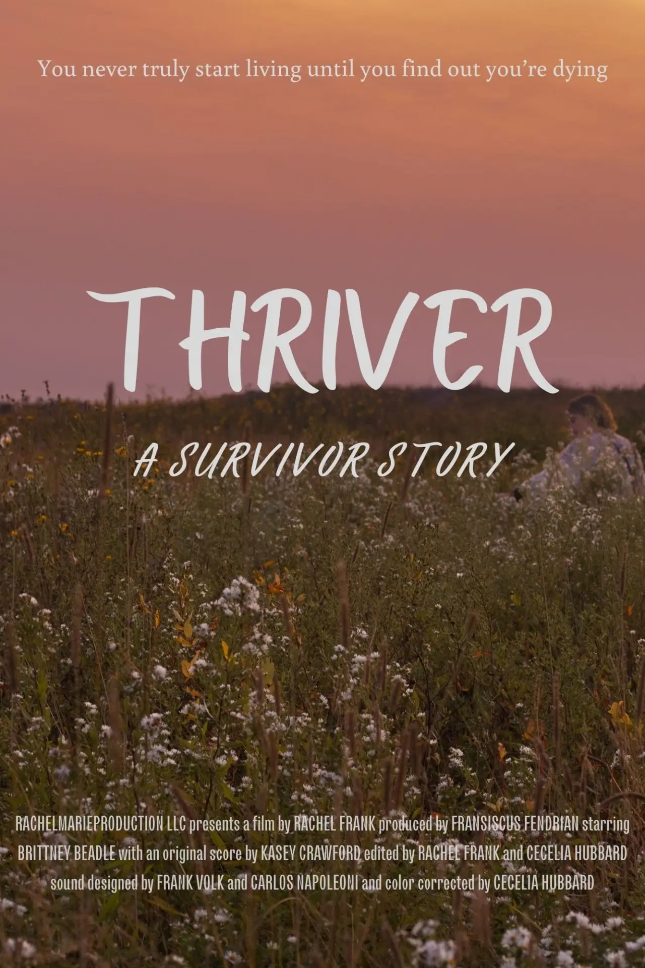 Plakat filmowy "Thriver: A Survivor Story"