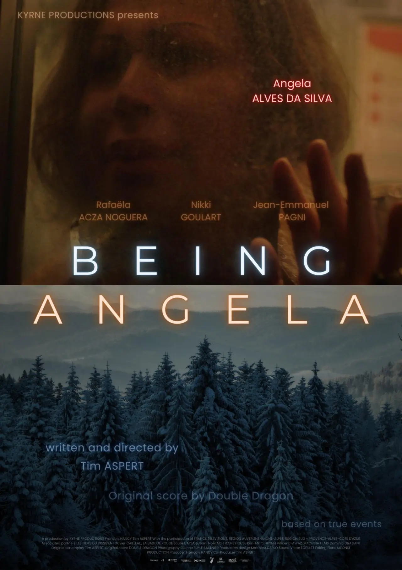 Plakat filmowy "Being Angela"