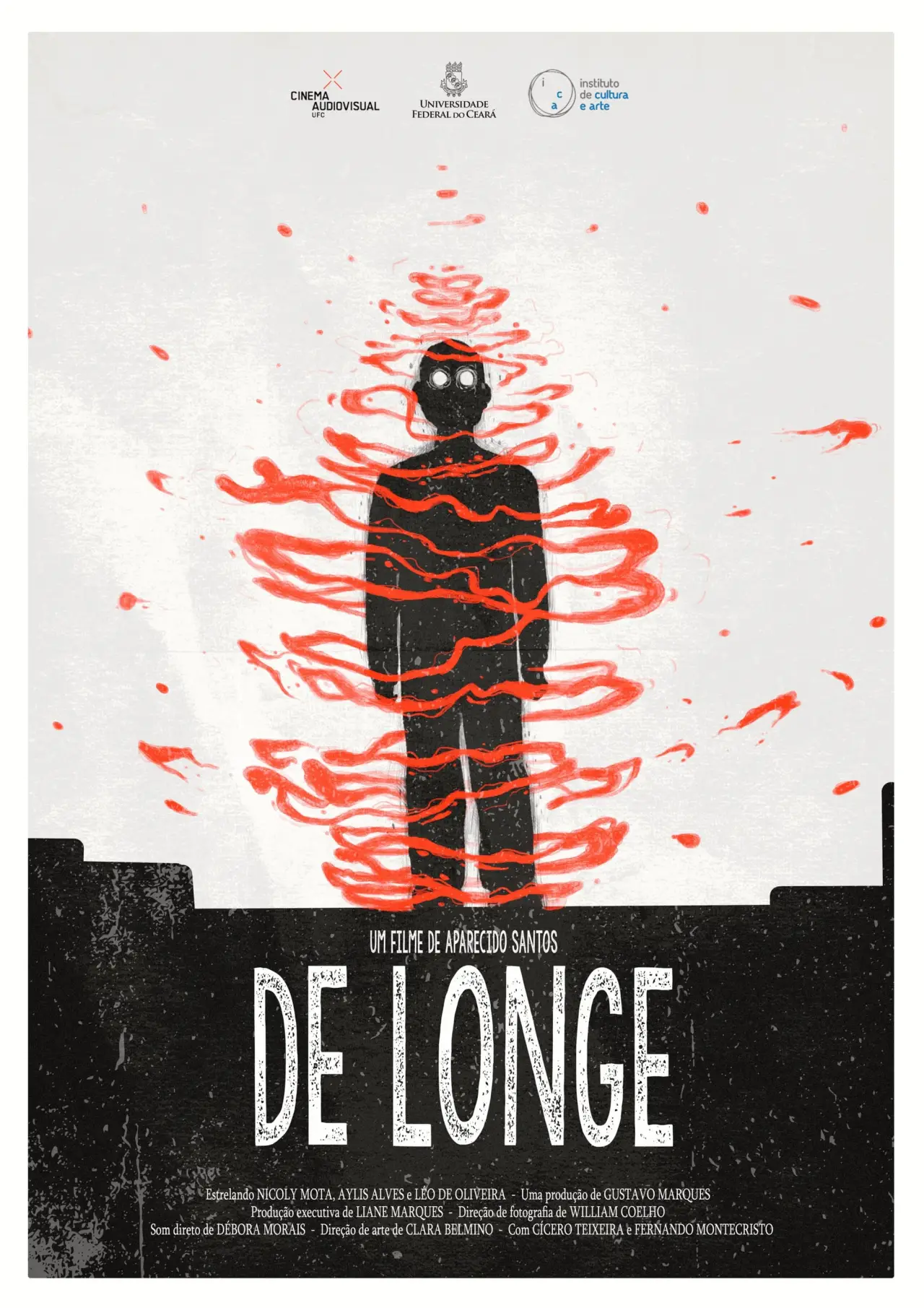 Plakat filmowy "De Longe"